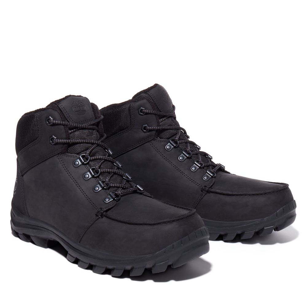 Timberland Mens Winter Boots Snowblades Mid - Black - India HW3570849